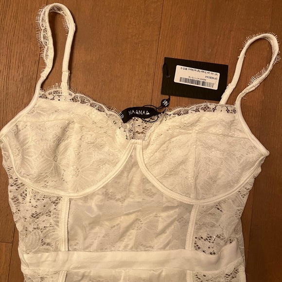 ASOS Tops - ASOS Lace Strappy Bodysuit